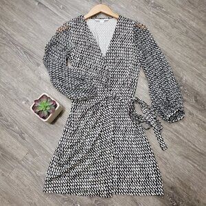 Diane Von Furstenburg Silk Sigourney Dress Sz 4